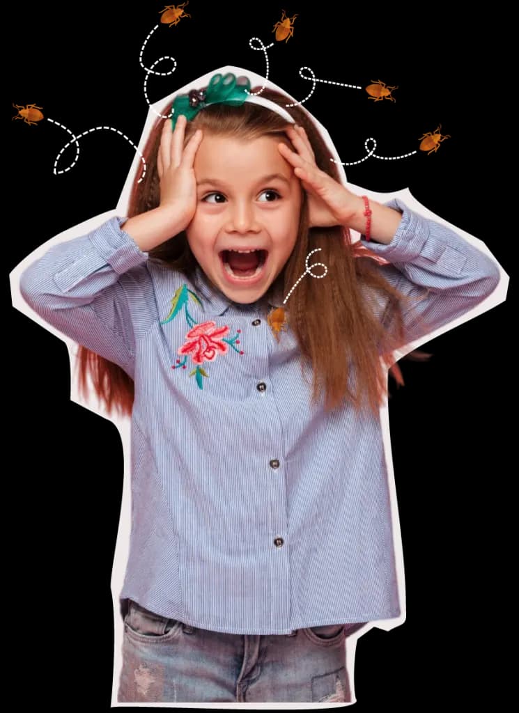 Niña sorprendida - Revisión Gratis